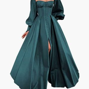 Emerald Green Prom Dress